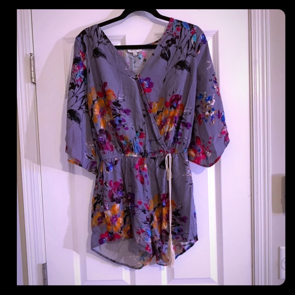 Floral romper
